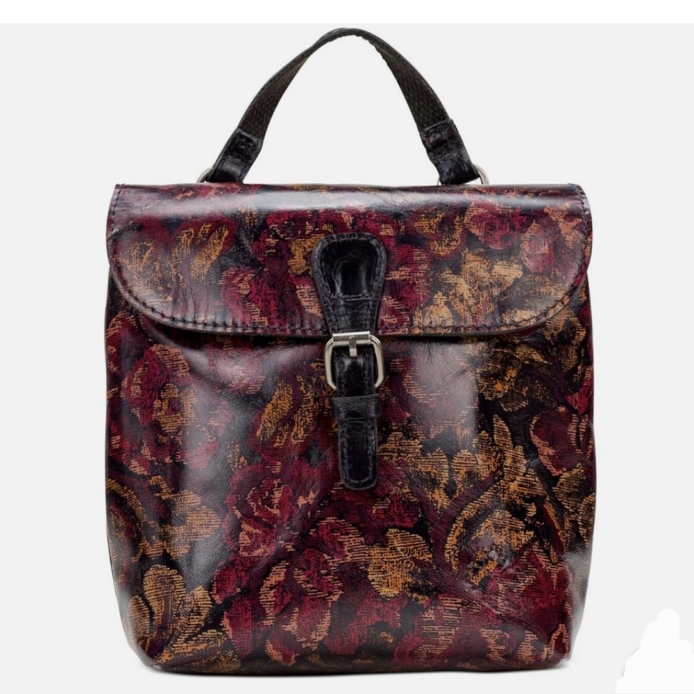 'PATRICIA NASH' 'VATONI'  BAG CONVERTIBLE LEATHER BACKPACK